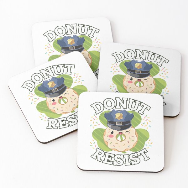 Item preview, Donut Resist Funny Police Officer Irish St Patricks Day Meme designed and sold by SIGORDESIGN.