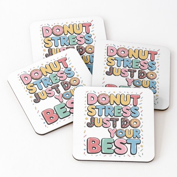 Item preview, Donut Stress Just Do Your Best - Funny Teachers Testing Day designed and sold by SIGORDESIGN.