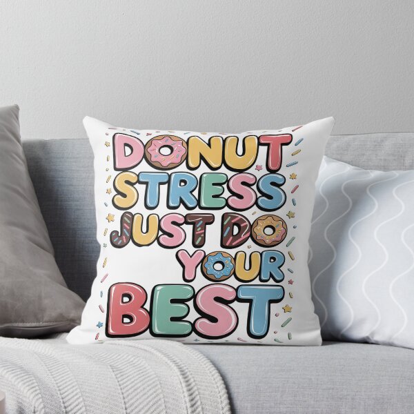 Item preview, Donut Stress Just Do Your Best - Funny Teachers Testing Day designed and sold by SIGORDESIGN.