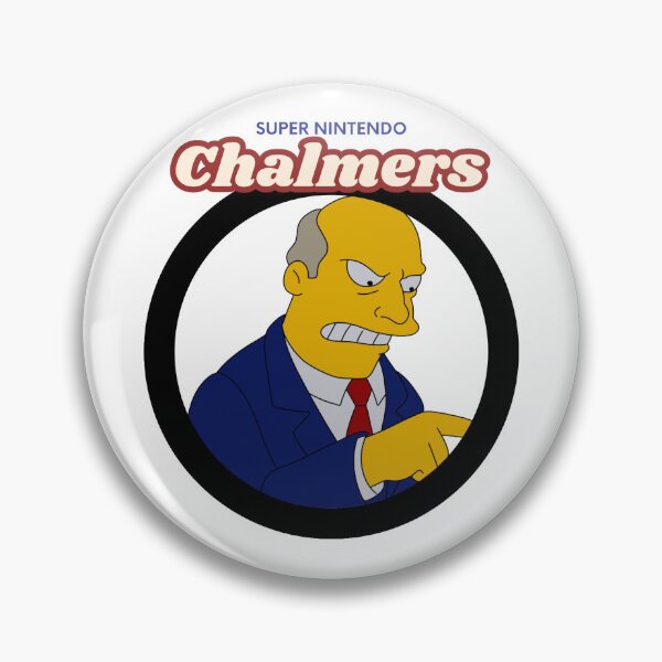 Item preview, Super Nintendo Chalmers designed and sold by ThoseSimpsonsMoments.