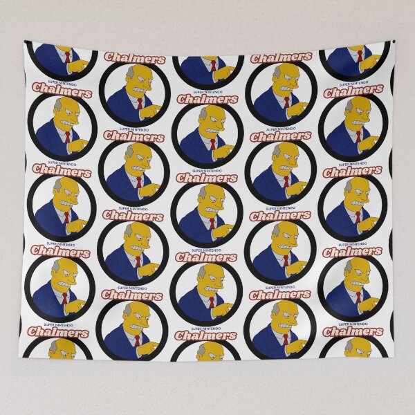 Item preview, Super Nintendo Chalmers designed and sold by ThoseSimpsonsMoments.