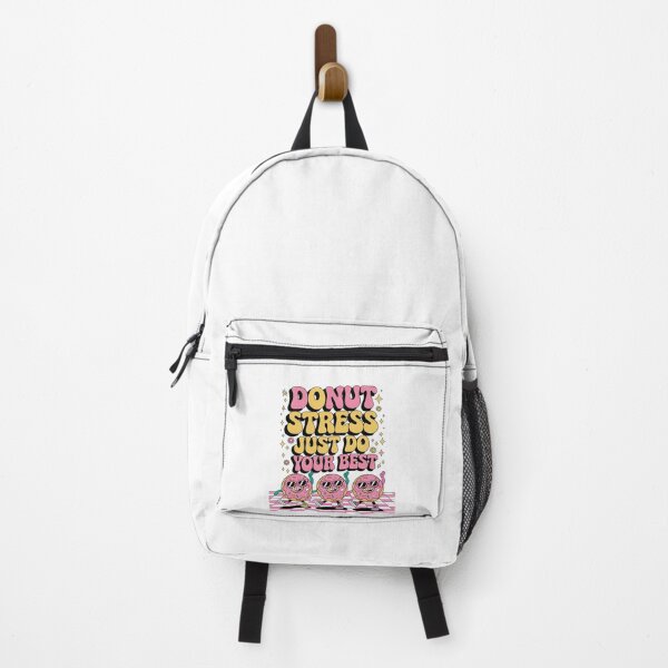 Item preview, Donut Stress Just Do Your Best Retro Test Day Teachers Kids designed and sold by SIGORDESIGN.