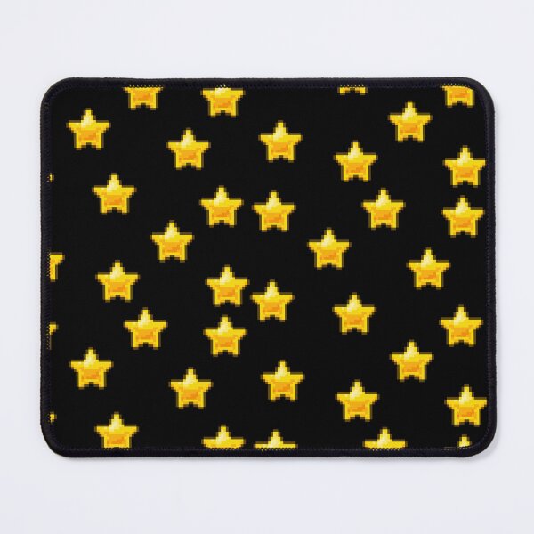 Item preview, Yellow stars, pixel art illustration designed and sold by Judith RS.