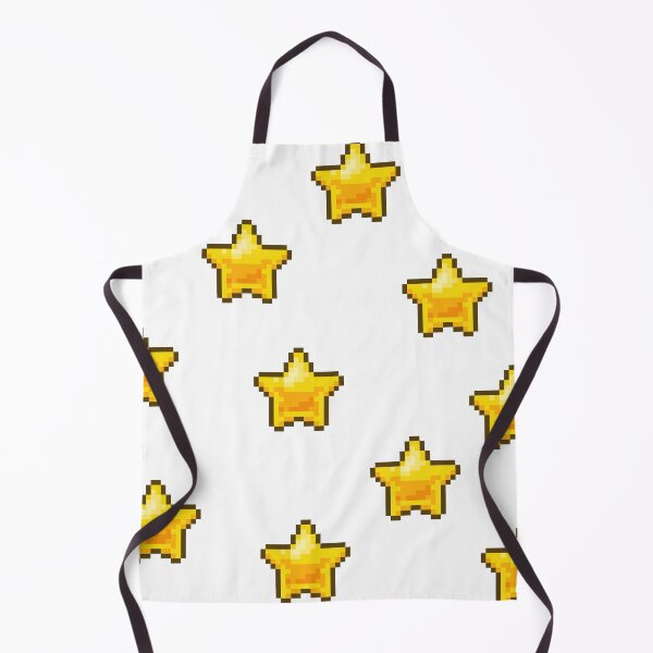 Item preview, Yellow stars, pixel art illustration designed and sold by Judith RS.