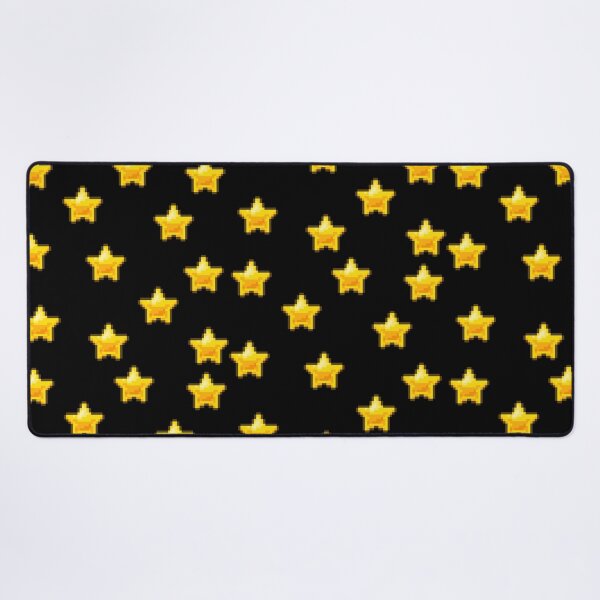 Item preview, Yellow stars, pixel art illustration designed and sold by Judith RS.