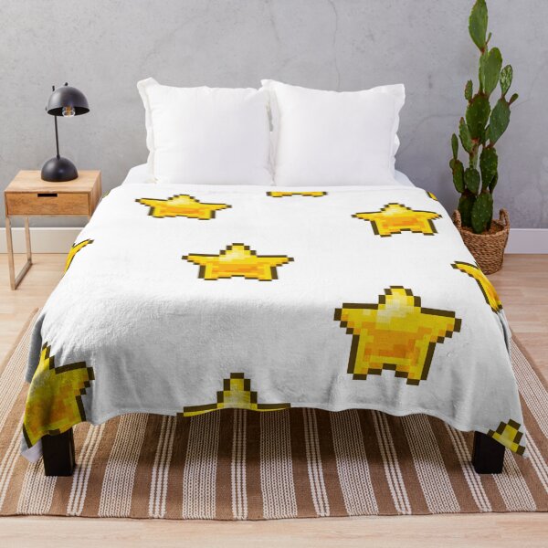 Item preview, Yellow stars, pixel art illustration designed and sold by Judith RS.