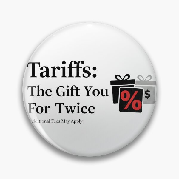 Item preview, Funny Tariffs The Gift You Pay Twice designed and sold by FiscalFashions.