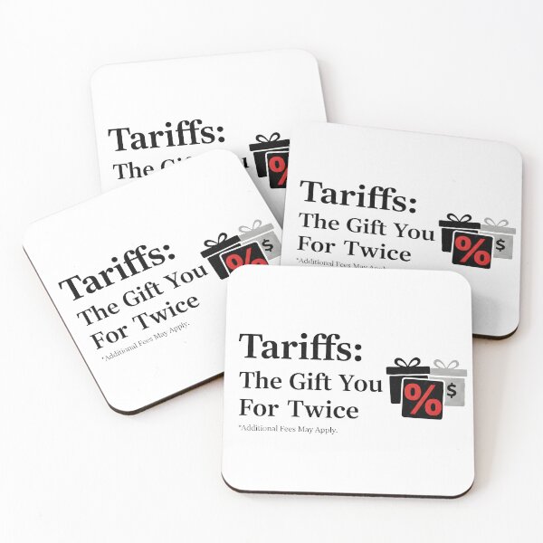 Item preview, Funny Tariffs The Gift You Pay Twice designed and sold by FiscalFashions.