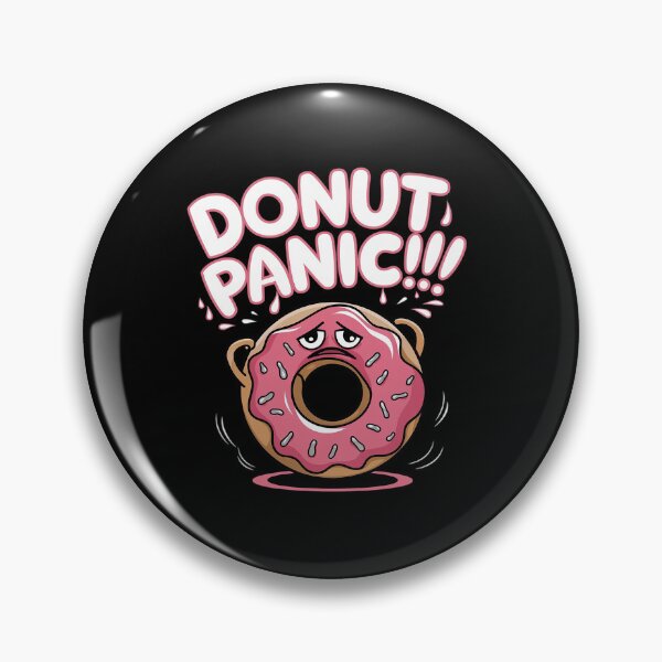 Item preview, Doughnut Day Donut Panic Funny Donut Lover Mom Dad Son designed and sold by SIGORDESIGN.