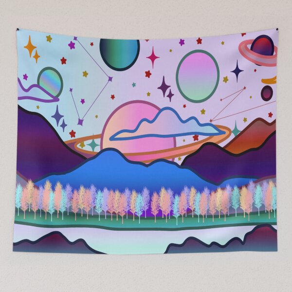 Item preview, Fantastical World designed and sold by Adorable Glow Designs.