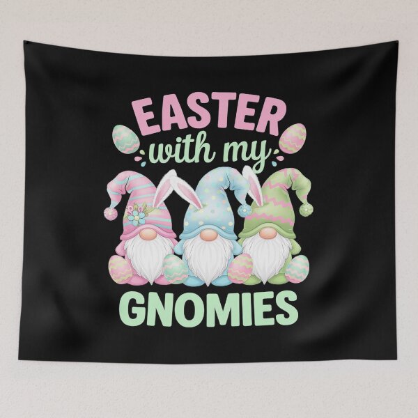 Item preview, Easter With Gnomies Rabbit Easter Egg Happy Easter Day Gnome designed and sold by SIGORDESIGN.