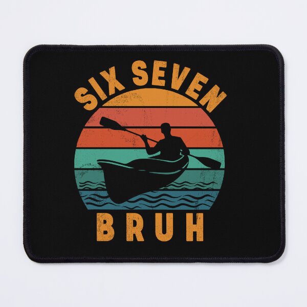 Item preview, Retro Kayak Silhouette Six Seven Bruh Tee designed and sold by LashondaGreen89.