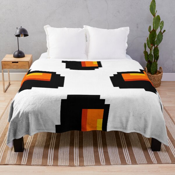 Item preview, Orange arrows, pixel art illustration designed and sold by Judith RS.