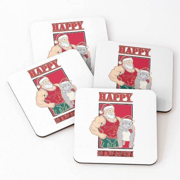 Item preview, Santa​ Love​ Dog​ designed and sold by DigitalArtTK.