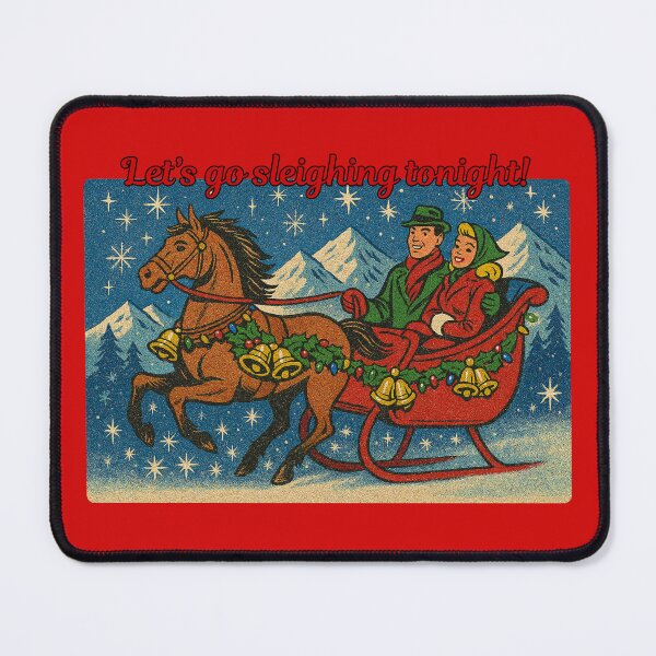 Item preview, Let’s go sleighing tonight! designed and sold by Brickroad Dsigns.