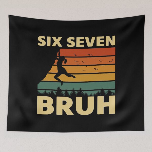 Item preview, Six Seven Bruh Funny Basketball Tee designed and sold by LashondaGreen89.