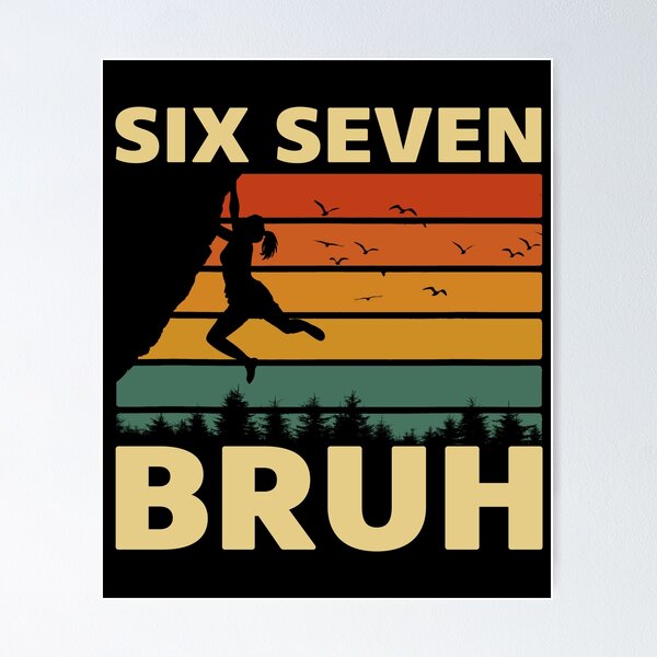 Item preview, Six Seven Bruh Funny Basketball Tee designed and sold by LashondaGreen89.