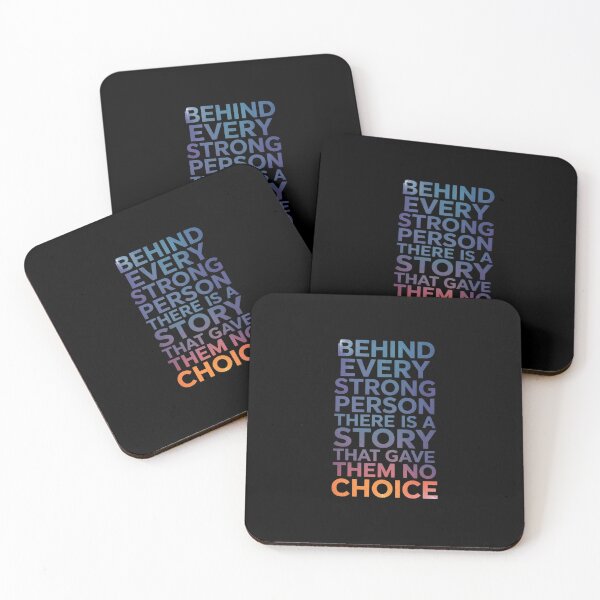 Item preview, Behind Every Strong Person There Is A Story  designed and sold by PowAcademy.