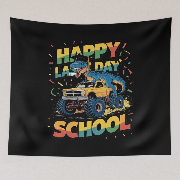Item preview, Happy Last Day Of School Dinosaur  designed and sold by CombatTask.