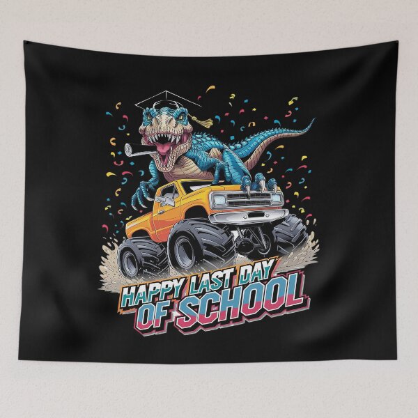 Item preview, Happy Last Day Of School Dinosaur designed and sold by MythWoot.