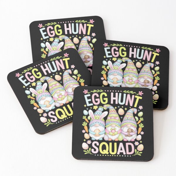 Item preview, Egg Hunt Squad Gnomes Easter Day Bunny designed and sold by SIGORDESIGN.