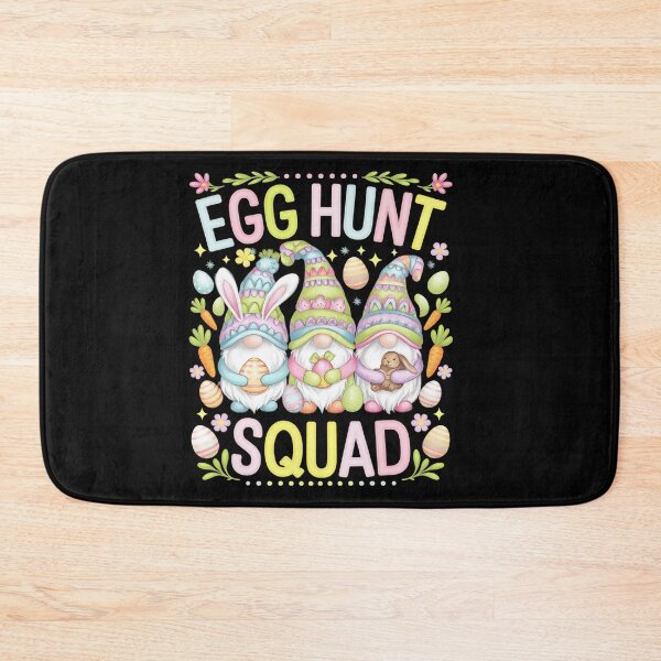 Item preview, Egg Hunt Squad Gnomes Easter Day Bunny designed and sold by SIGORDESIGN.