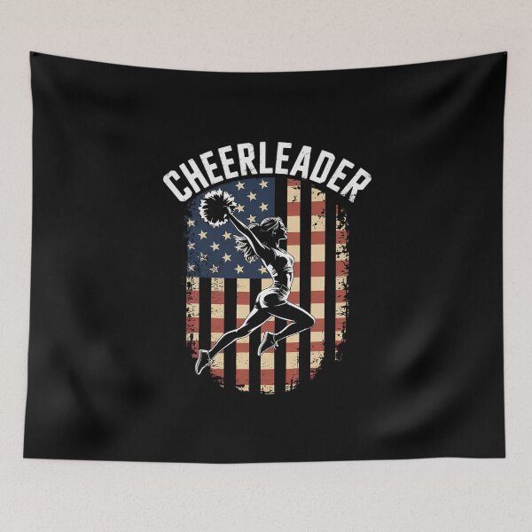 Item preview, Cheerleader Dad Cheer Dad American US Flag Father Team  designed and sold by MathisBellanger.