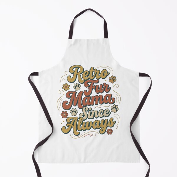 Item preview, Retro Fur Mama Since Always Vintage Cat Mom designed and sold by Quillway.