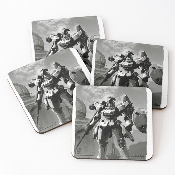 Item preview, OZ-00MS Tallgeese wing Gundam vector Digital Artwork black white designed and sold by sabartgunpla.