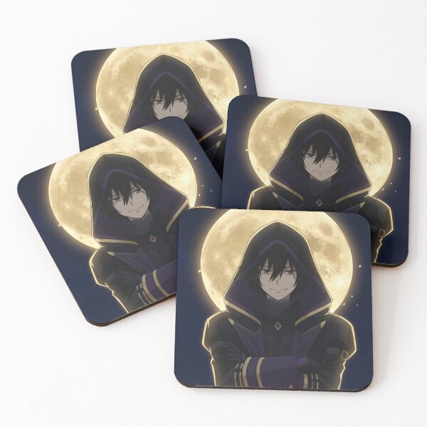 Item preview, Shadowed Mastermind – Dark Cloaked Anime Anti-Hero Art designed and sold by Hamiceis.