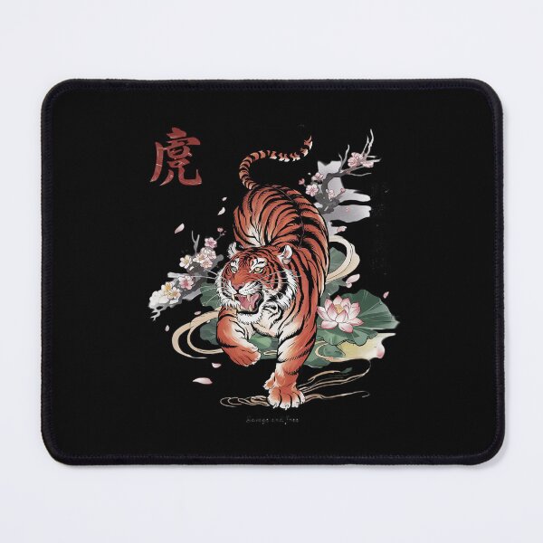 Item preview, Chinese New Year Of Tiger Print Japanese Aesthetic  designed and sold by PowAcademy.