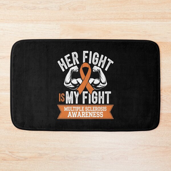 Item preview, Her Fight is My Fight Multiple Sclerosis MS Awareness  designed and sold by MythWoot.