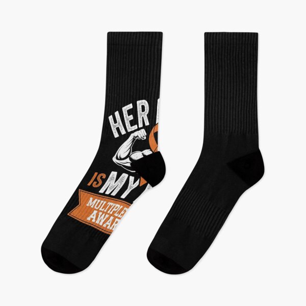 Item preview, Her Fight is My Fight Multiple Sclerosis MS Awareness  designed and sold by MythWoot.
