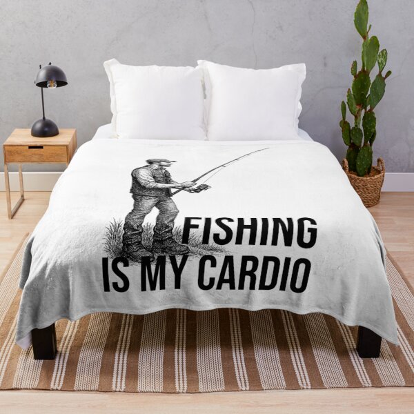 Artikelvorschau, Angeln ist mein Cardio entworfen und verkauft von xndrlab.