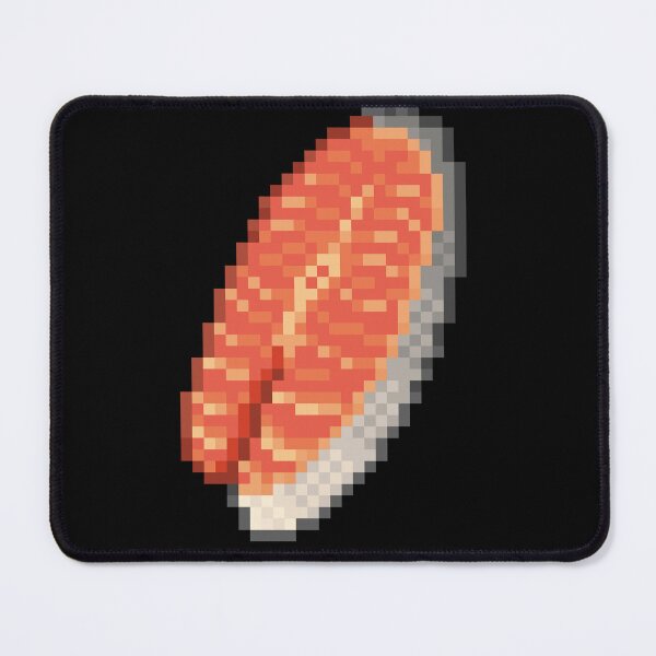 Item preview, Raw fish fillet, pixel art food designed and sold by Judith RS.