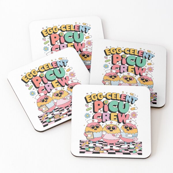Item preview, Egg-Celent PICU Crew Eggs Nurse Nursing Easter Day designed and sold by SIGORDESIGN.