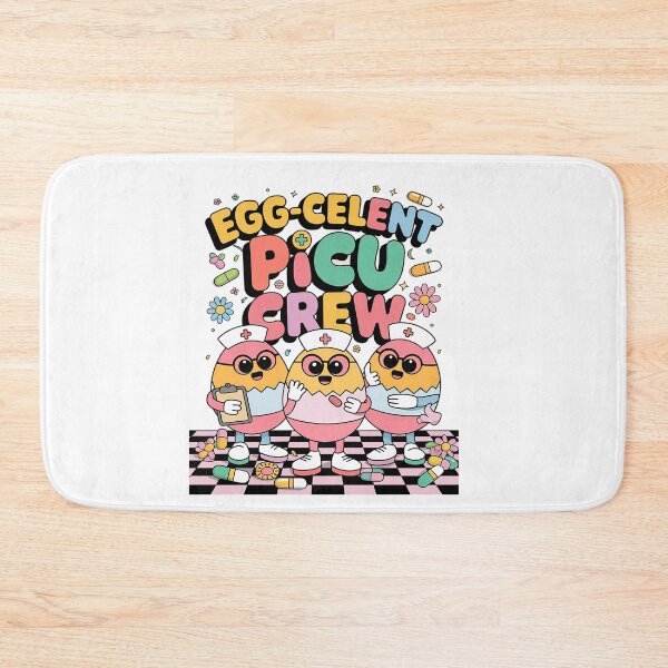 Item preview, Egg-Celent PICU Crew Eggs Nurse Nursing Easter Day designed and sold by SIGORDESIGN.