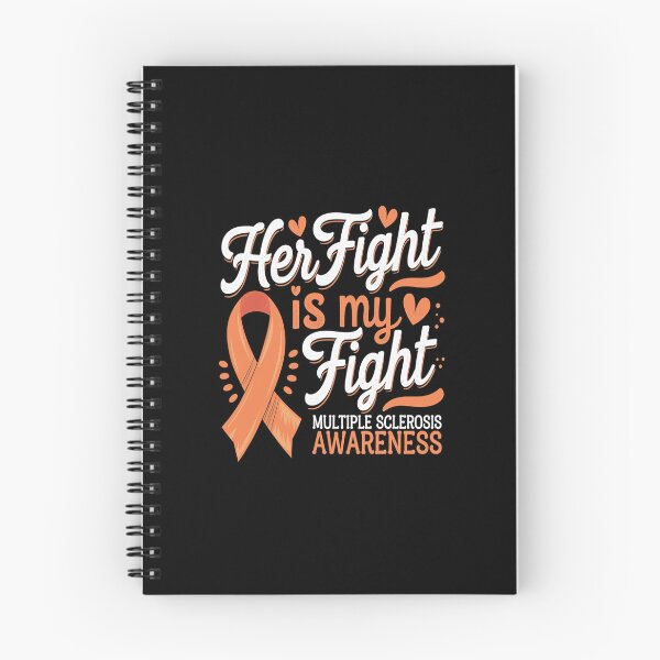 Item preview, Her Fight My Fight MS Multiple Sclerosis Awareness Women Men  designed and sold by CombatTask.