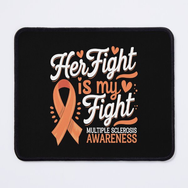Item preview, Her Fight My Fight MS Multiple Sclerosis Awareness Women Men designed and sold by CombatTask.