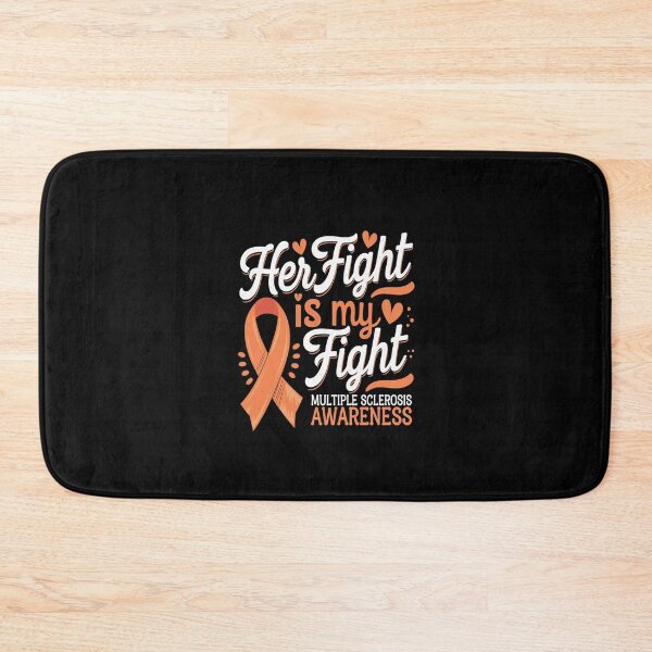Item preview, Her Fight My Fight MS Multiple Sclerosis Awareness Women Men  designed and sold by CombatTask.