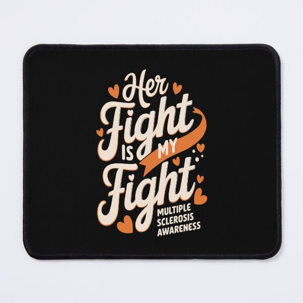 Item preview, Her Fight My Fight MS Multiple Sclerosis Awareness Women Men designed and sold by MythWoot.