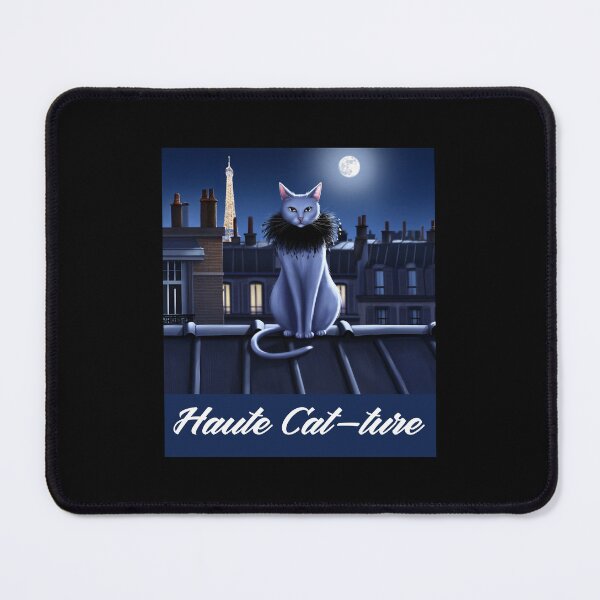 Item preview, Haute Cat-ture — Paris After Dark designed and sold by FrancophileFun.