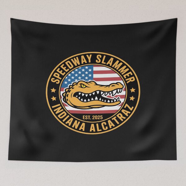 Item preview, Speedway Slammer Indiana Alcatraz EST 2025 designed and sold by AvagondaMind.