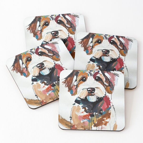Item preview, Colorful Abstract Sheepadoodle Dog Portrait designed and sold by ChrisButler.