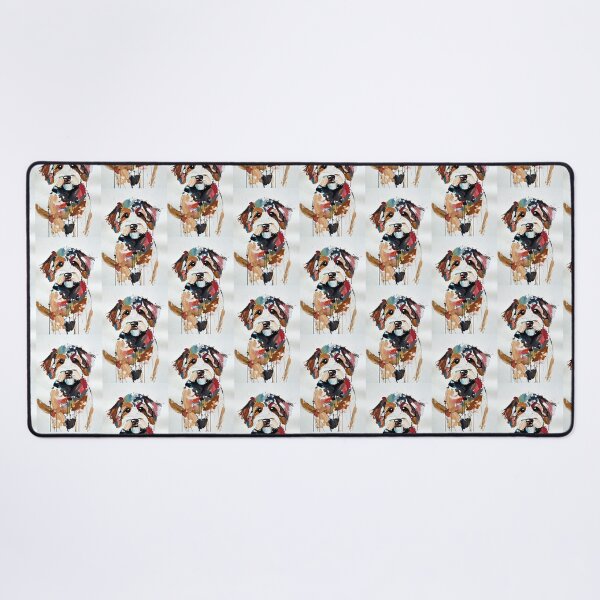 Item preview, Colorful Abstract Sheepadoodle Dog Portrait designed and sold by ChrisButler.