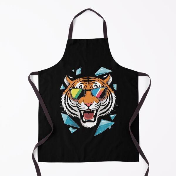Item preview, Cool Growling Bengal Tiger with Sunglasses Fun  designed and sold by MathisBellanger.