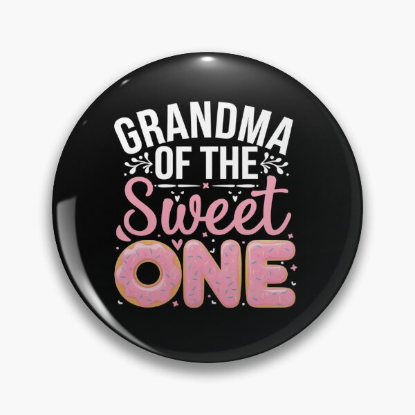 Item preview, Grandma Of The Sweet One Birthday 1st B-day Donut One designed and sold by SIGORDESIGN.