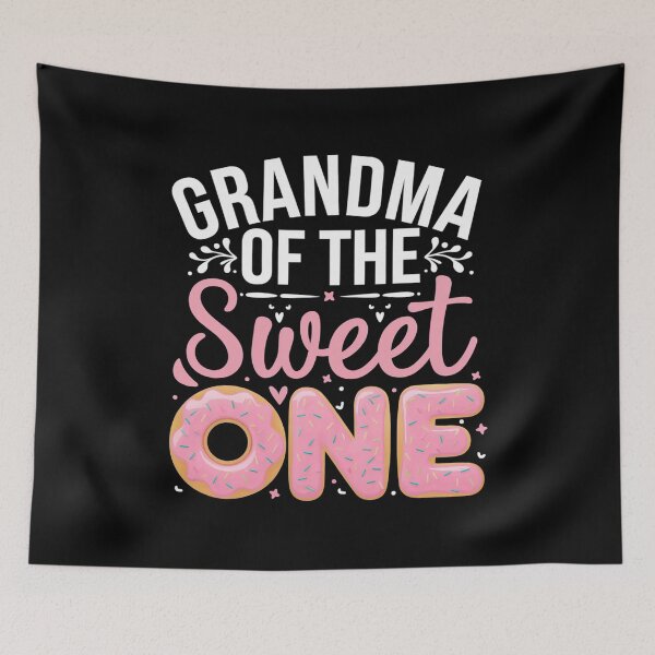Item preview, Grandma Of The Sweet One Birthday 1st B-day Donut One designed and sold by SIGORDESIGN.