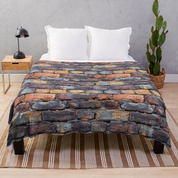 Item preview, Weathered Rustic Red Brick Wall Texture Pattern designed and sold by NTGUILTY.