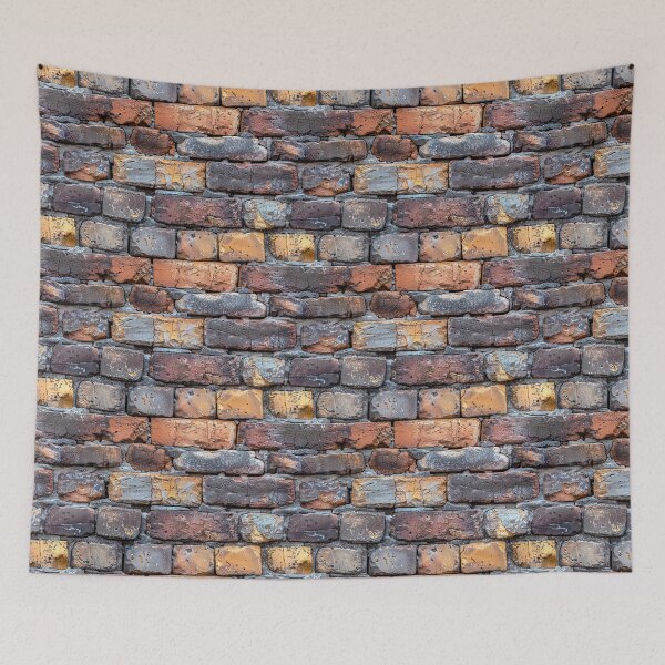 Item preview, Weathered Rustic Red Brick Wall Texture Pattern designed and sold by NTGUILTY.